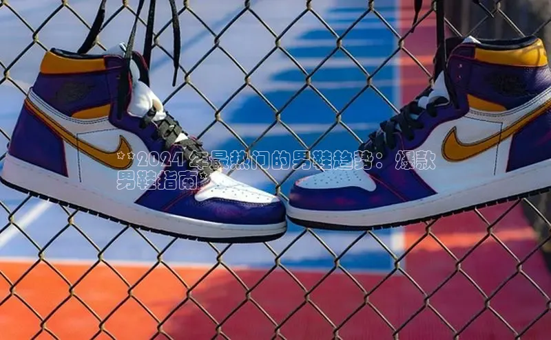 b体育sports顺丰**2024 年最热门的男鞋趋势：爆款
男鞋指南**